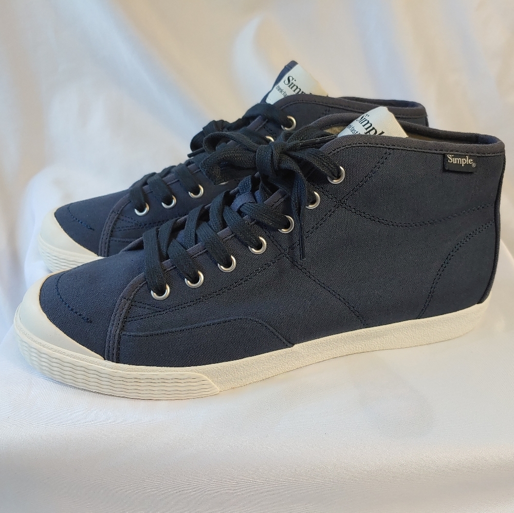 Simple Slo Mid Sneakers Blue Unisex Men's